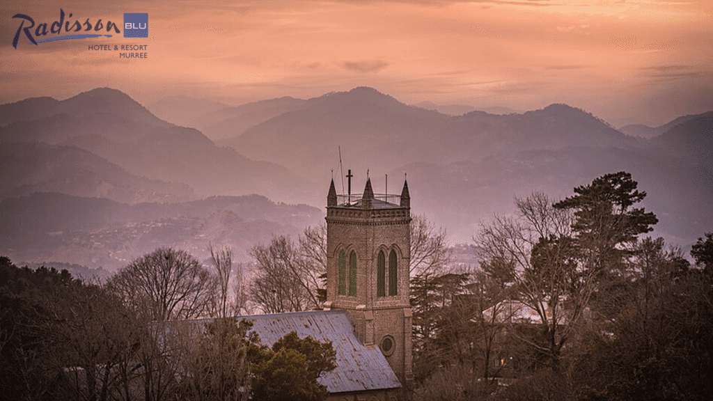 Beautiful Sunset in Murree