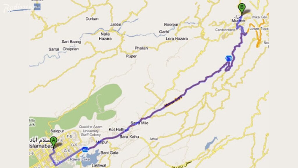 How Far Is Murree from Islamabad